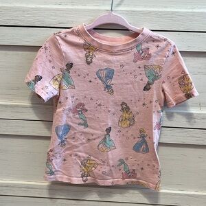 Toddler girl Disney princess T Shirt